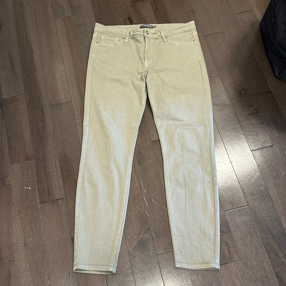 Just USA 31 jeans skinny green